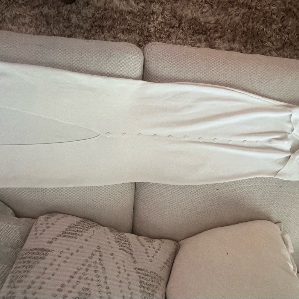 Magnolia Asymmetrical White Dress